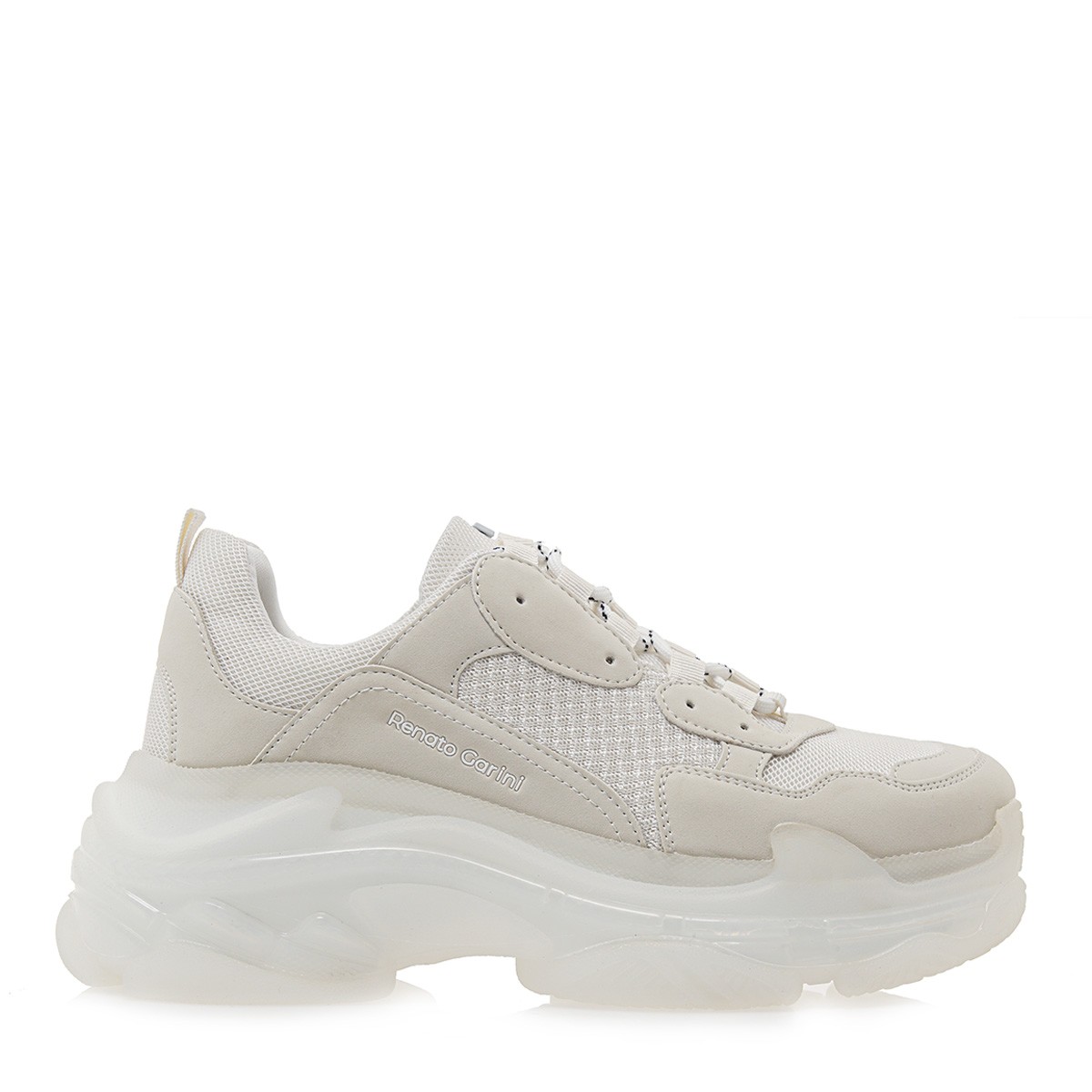 Renato Garini Γυναικεία Παπούτσια Sneakers 19R-142 Off White Q119R1423411