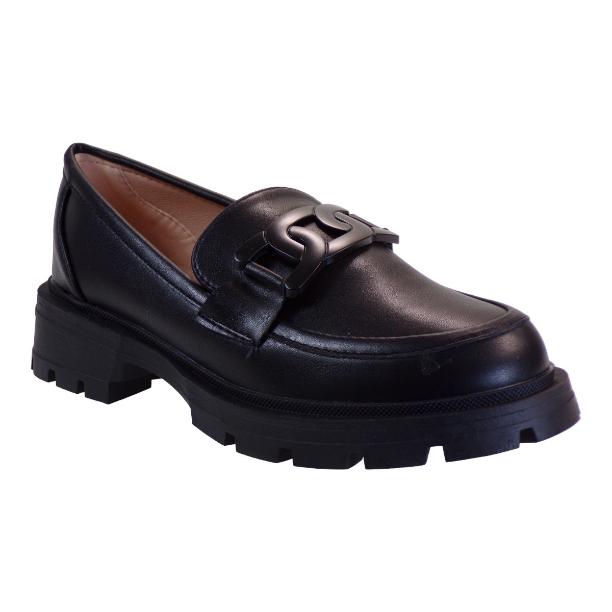 BAGIOTA Shoes Γυναικεία Παπούτσια Μοκασίνια W261 Μαύρο