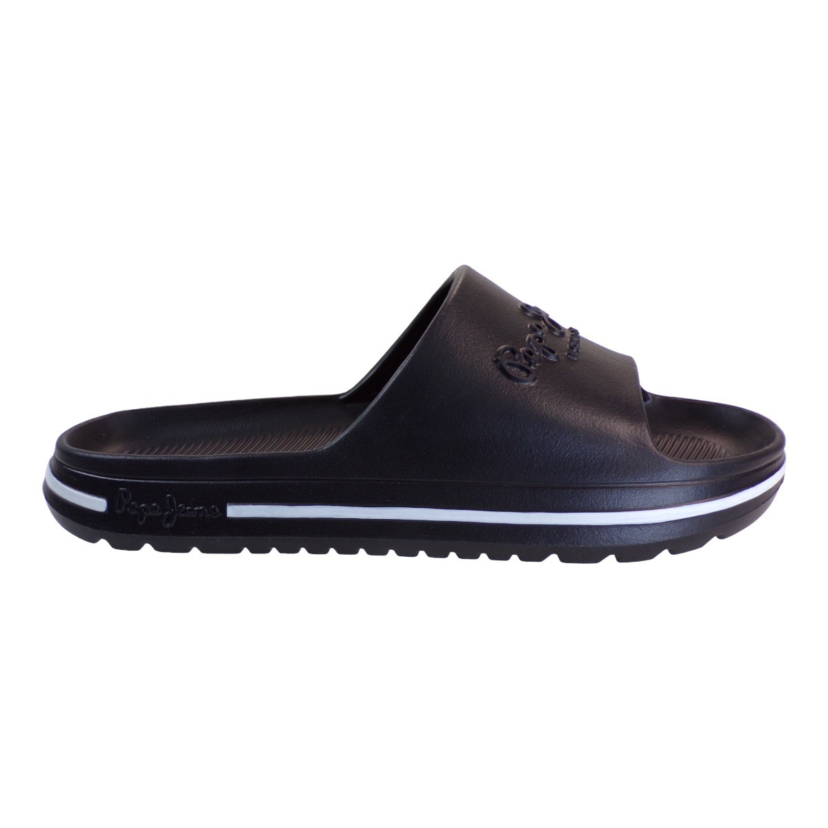 Pepe Jeans BEACH SLIDE Παντόφλες PMS70121-999 Μαύρο φωτογραφία