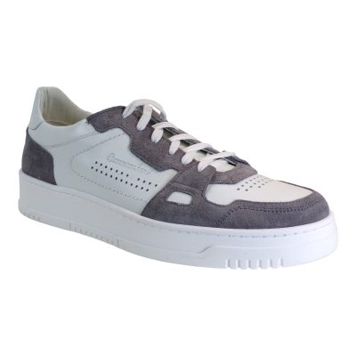 Commanchero Sneakers Ανδρικά Παπούτσια 72281-420 Γκρί-Λευκό Δέρμα