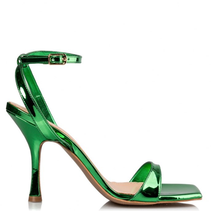 Envie Shoes Γυναικεία Παπούτσια Πέδιλα E02-17070-48 Πράσινο φωτογραφία