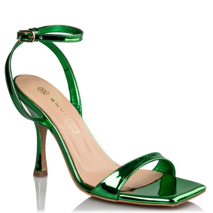 Envie Shoes Γυναικεία Παπούτσια Πέδιλα E02-17070-48 Πράσινο