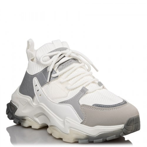 Mairiboo by Envie Shoes Γυναικεία Παπούτσια Sneakers M74-17441-106 Λευκό I’M IN SOCK