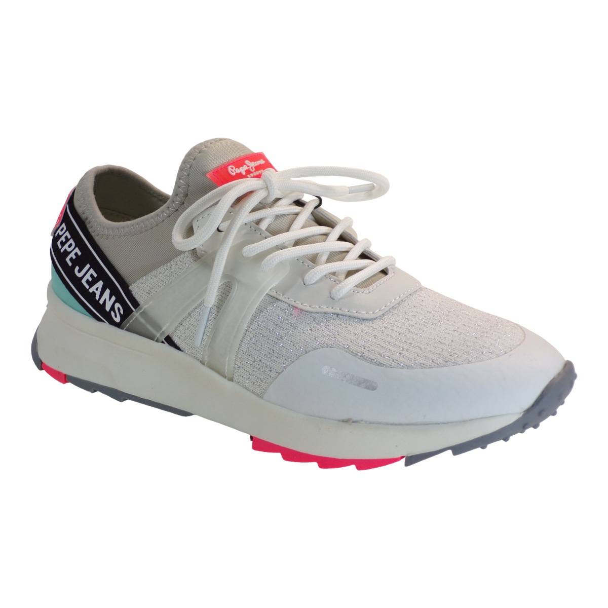 Pepe jeans Pepe jeans JOY TECH Sneakers Γυναικεία Παπούτσια PLS31454-800 Λευκό