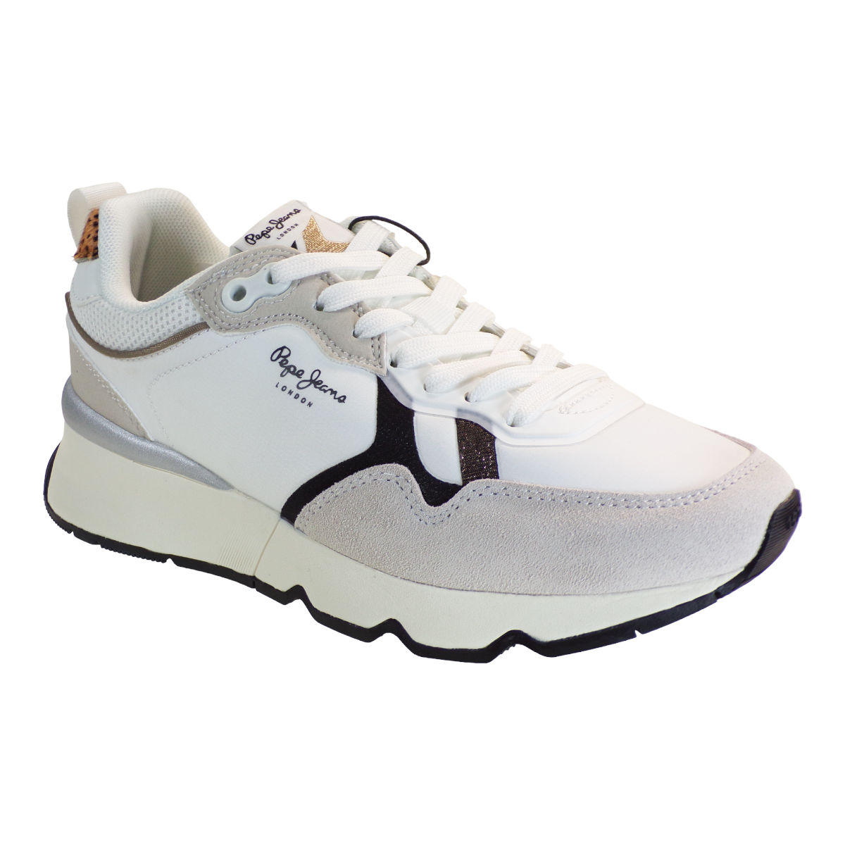 Pepe jeans BRIT PRO BASS Sneakers Γυναικεία Παπούτσια PLS31458-800 Λευκό