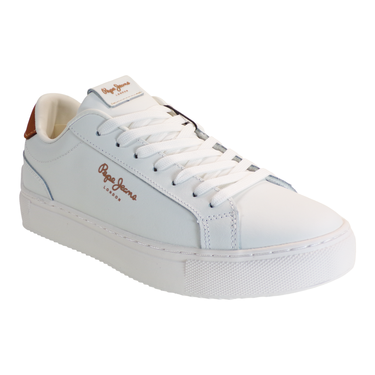 Pepe jeans ADAMS BASIC Sneakers Γυναικεία Παπούτσια PLS31472-800 Λευκό Λευκό