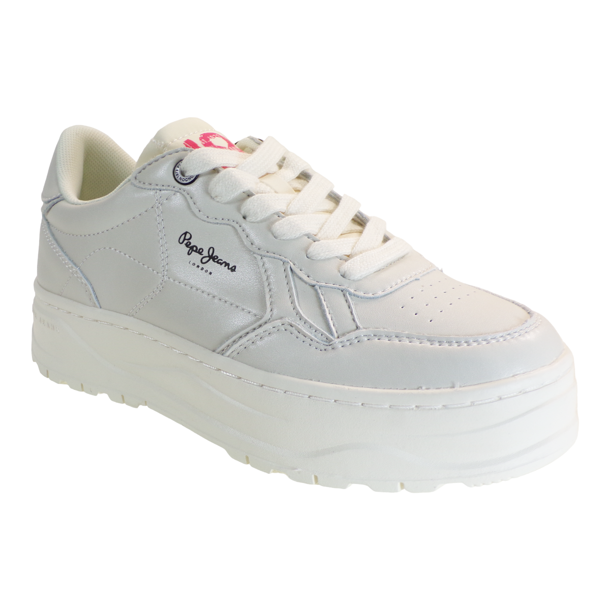 Pepe jeans KORE LOVE Sneakers Γυναικεία Παπούτσια PLS31473-801 Λευκό Λευκό