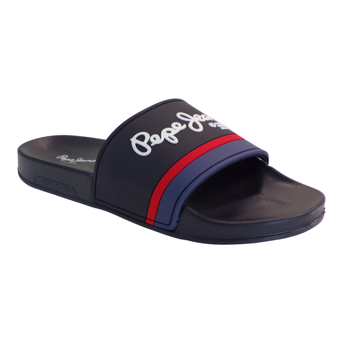 Pepe Jeans SLIDER UNISEX Παντόφλες PMS70123-595 Μπλε