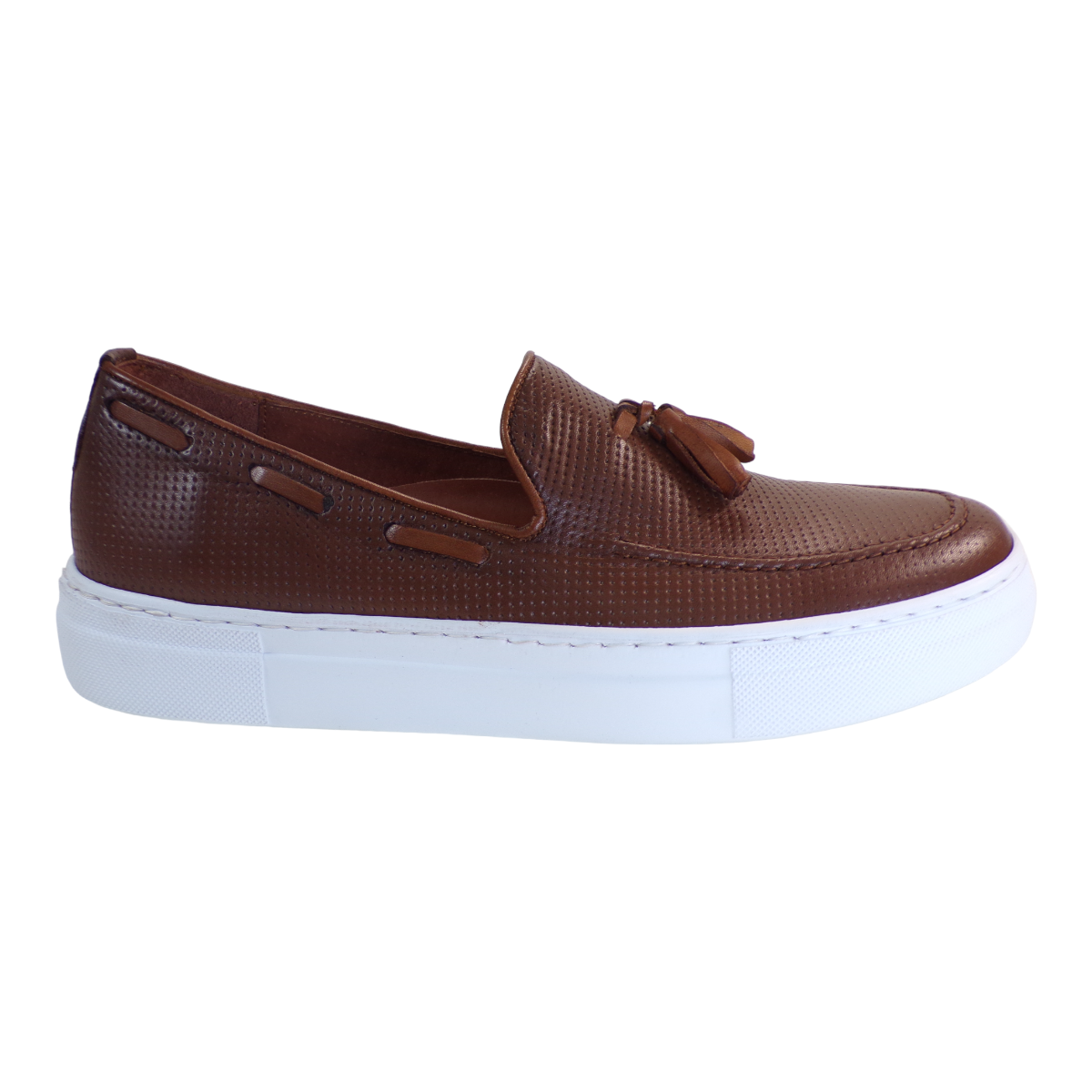 Robinson Ανδρικά Παπούτσια Sneakers LOAFERS 69546 Ταμπά Δέρμα φωτογραφία