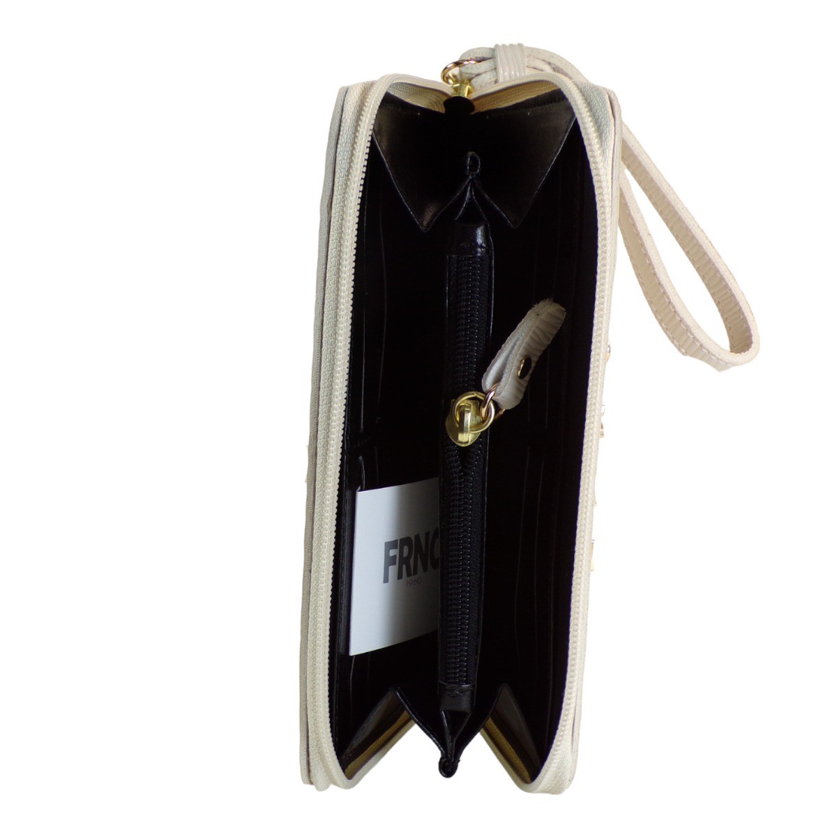 FRNC FRANCESCO Γυναικεία Πορτοφόλια WAL5523 Μπέζ φωτογραφία
