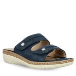 Parex Γυναικείες Παντόφλες Ανατομικές Comfort 12127001.Ν Μπλέ