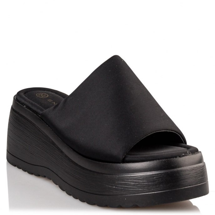  Envie Shoes Γυναικεία Παπούτσια Παντόφλες E20-17129-34 Μαύρο 2025