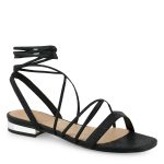 EXE Shoes Γυναικεία Πέδιλα AMELIA-685 700-685 Μαύρο Φίδι Q47006851006