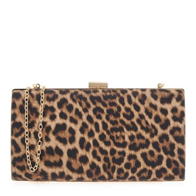 Exe Bags Γυναικεία Τσάντα Φάκελος Clutches 700-202 64202 Πορτοκαλί Λεοπάρ Q67002029711