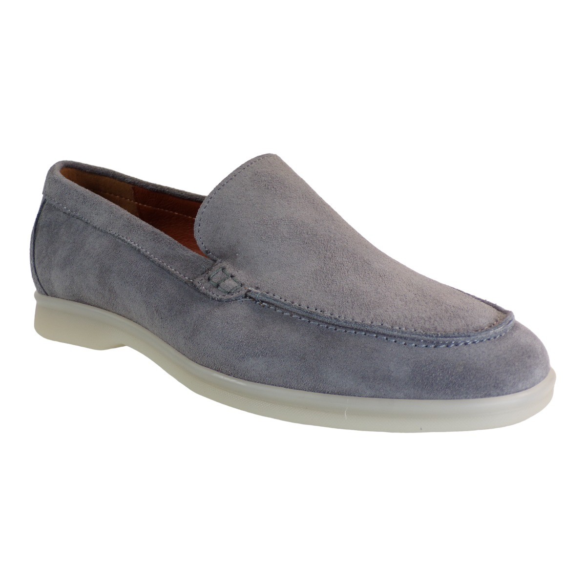 Softies Ανδρικά Παπούτσια LOAFERS 6247 Γκρί Δέρμα Καστόρι