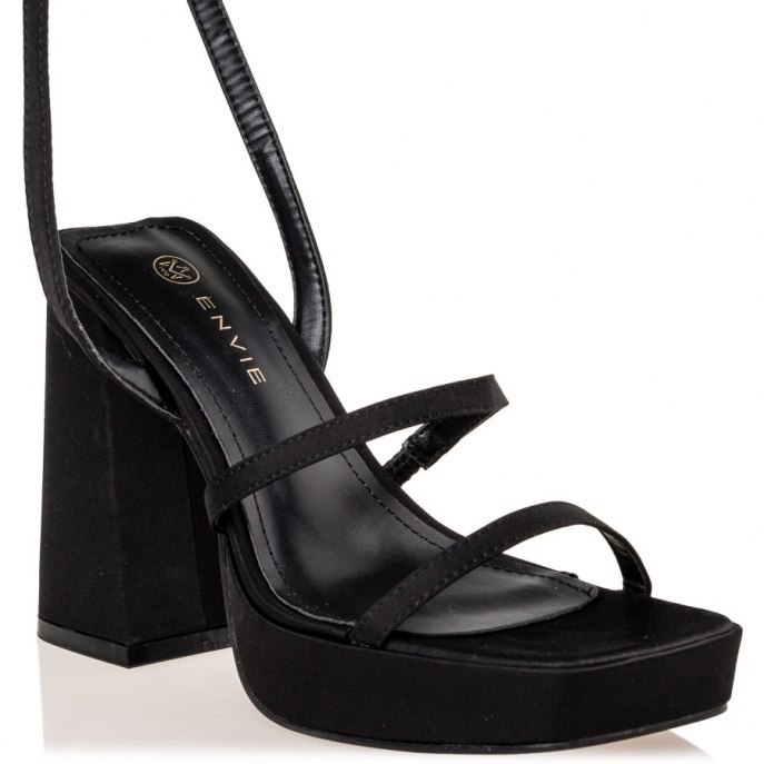 Envie Shoes Γυναικεία Παπούτσια Πέδιλα E45-17155-34 Μαύρο φωτογραφία