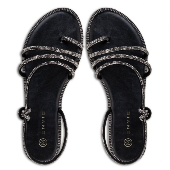 Envie shoes Γυναικεία Πέδιλα E96-17260-34 Μαύρο φωτογραφία