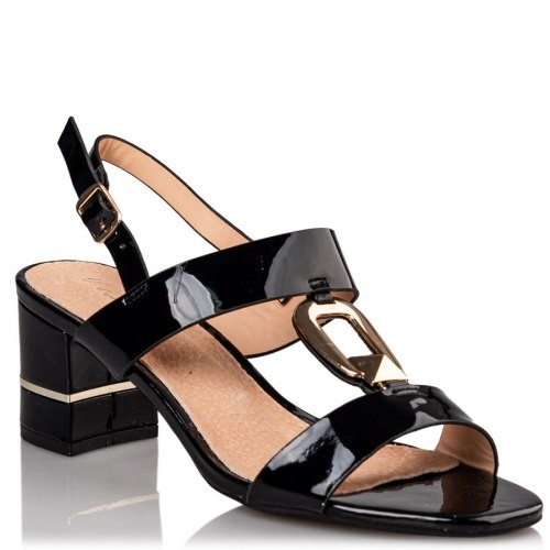 Envie Shoes Γυναικεία Παπούτσια Πέδιλα V64-17043-34 Mαύρο