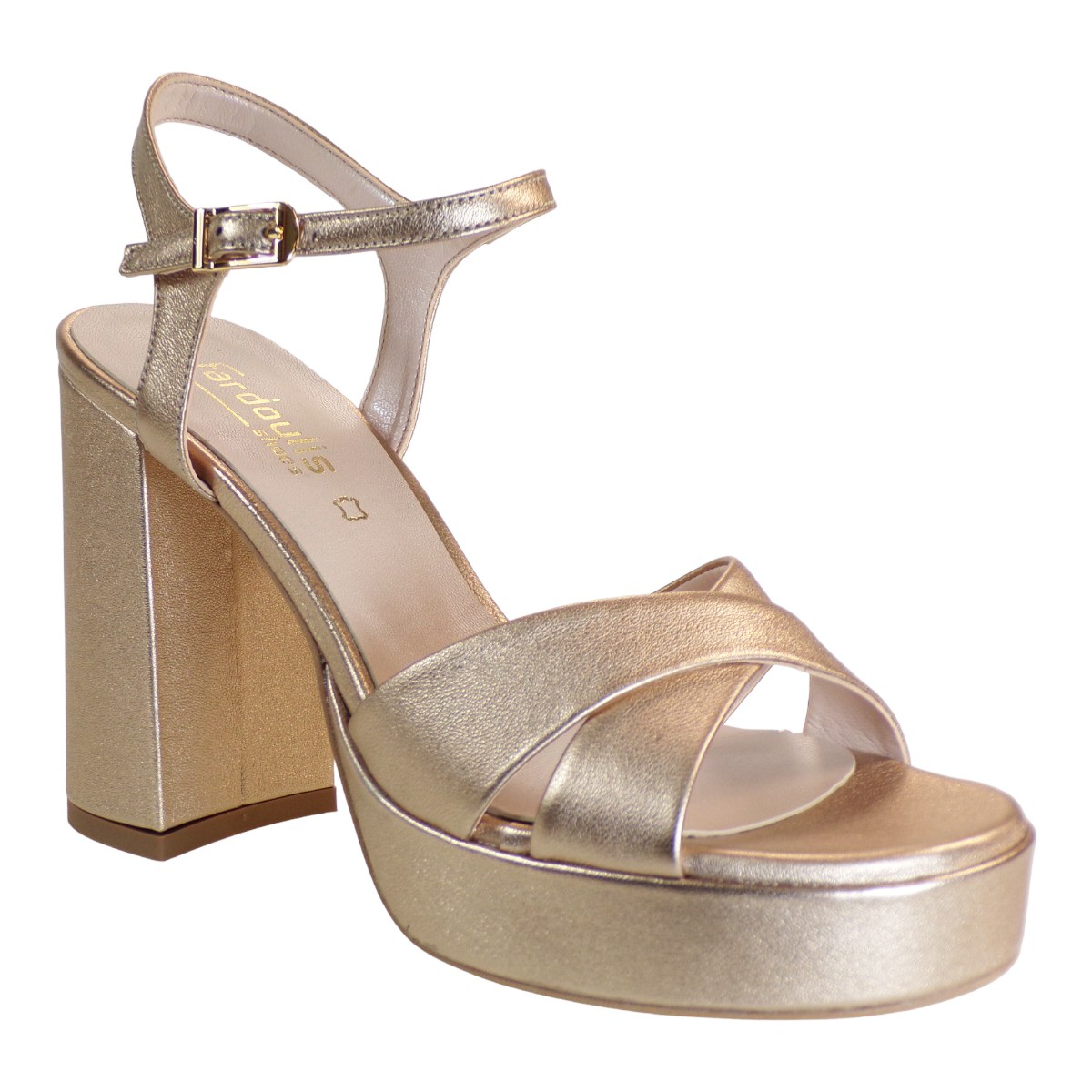 Fardoulis shoes Γυναικεία Παπούτσια Πέδιλα 742-06 URANOS Χαλκός Δέρμα