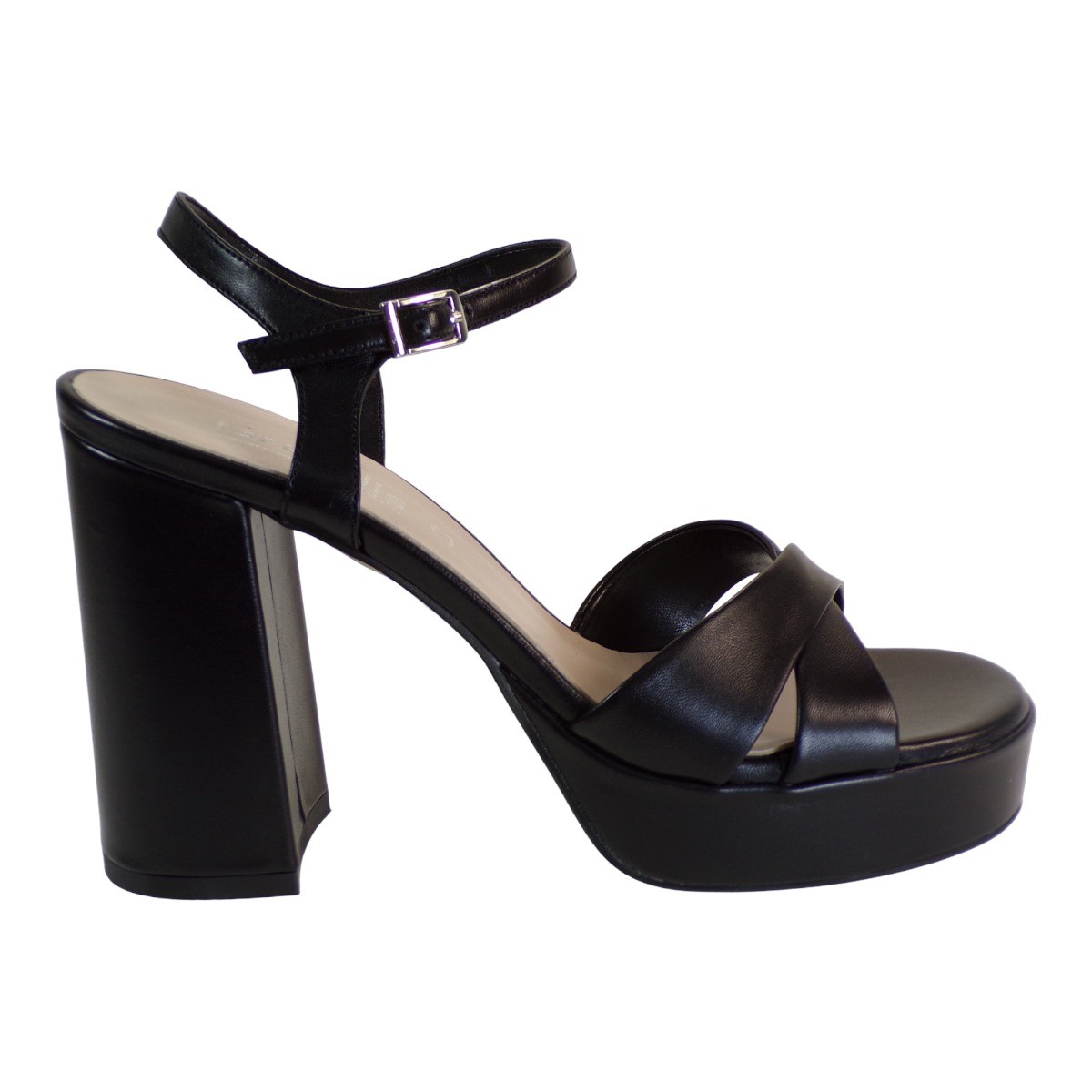 Fardoulis shoes Γυναικεία Παπούτσια Πέδιλα 742-06 Μαύρο Δέρμα φωτογραφία