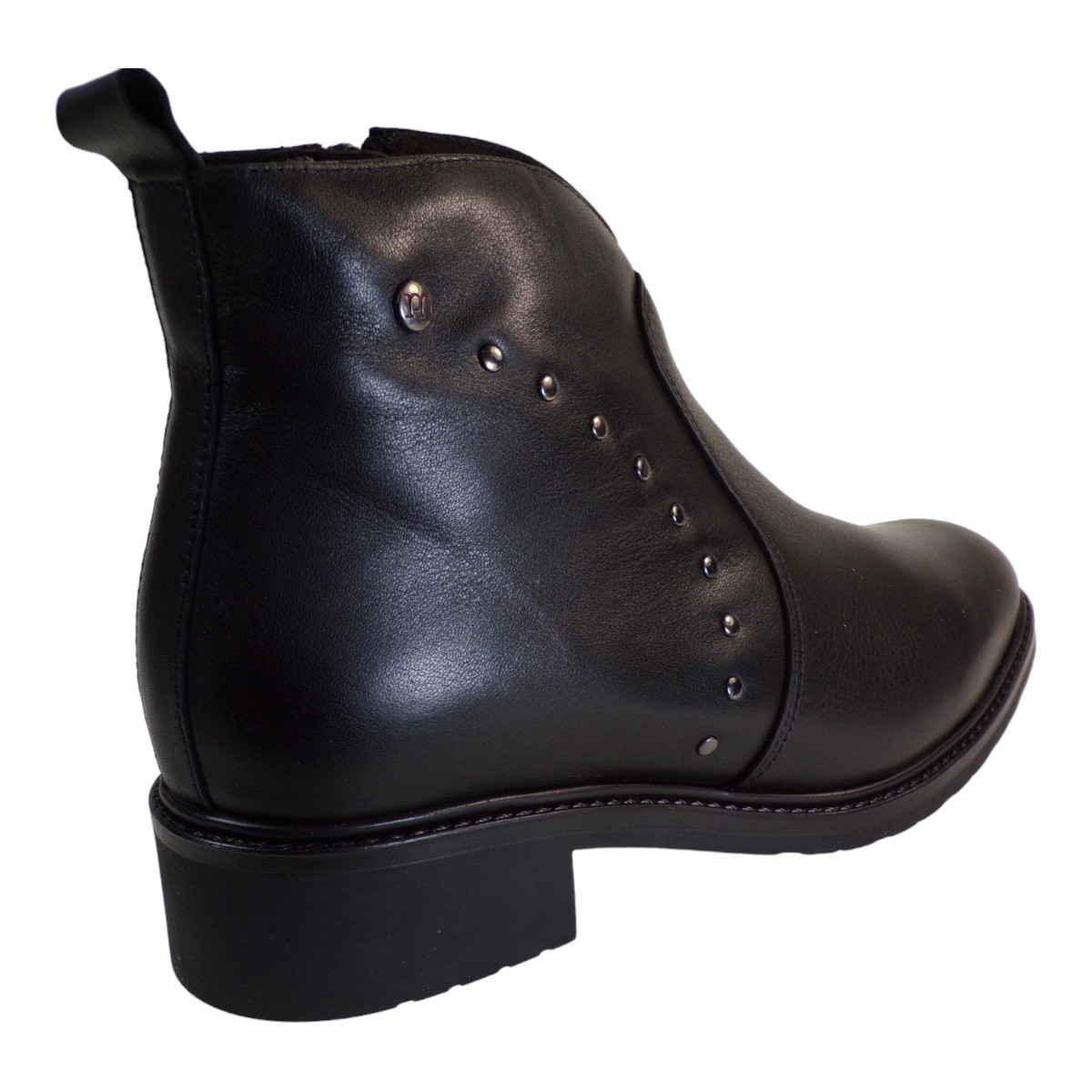 PEPE MENARGUES SHOES Γυναικεία Παπούτσια Μποτάκια 21262 Μαύρο Δέρμα φωτογραφία