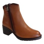 PEPE MENARGUES SHOES Γυναικεία Παπούτσια Μποτάκια 21141 Ταμπά Δέρμα