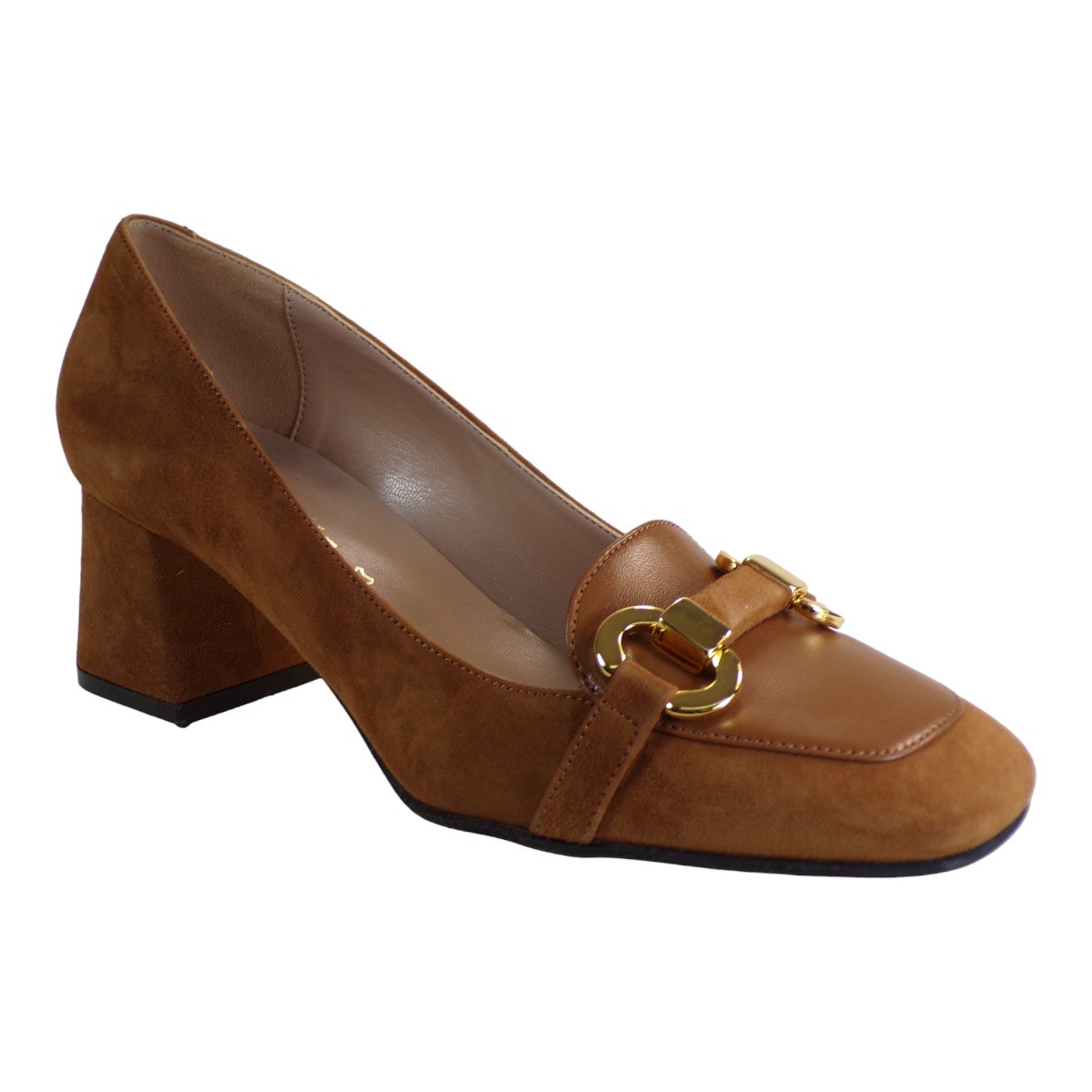 Fardoulis Shoes Γυναικεία Παπούτσια Γόβες 516-14 Ταμπά Δέρμα Καστόρι