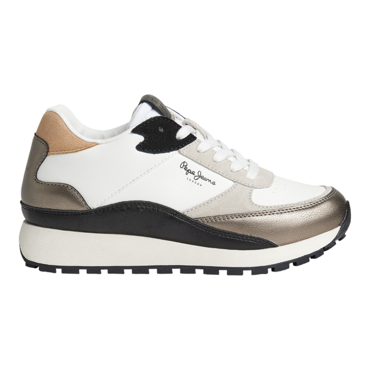 Pepe jeans DEAN KENT Sneakers Γυναικεία Παπούτσια PLS31531-800 Λευκό