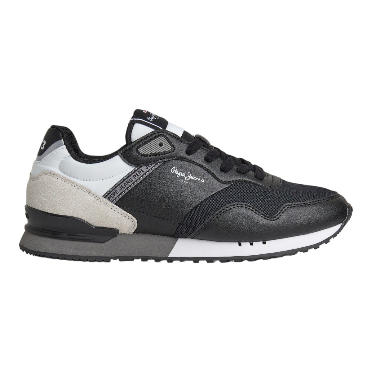 Pepe jeans LONDON BRIGHT M Sneakers Ανδρικά Παπούτσια PMS30991-999 Μαύρο