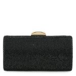 Exe Bags Γυναικεία Τσάντα Φάκελος Clutches 700-358 64359 Μαύρο Σατέν R67003589490