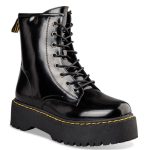 Envie Shoes Γυναικεία Μποτάκια Αρβυλάκια COMBAT BOOTIES V15-18065-34 Μαύρο