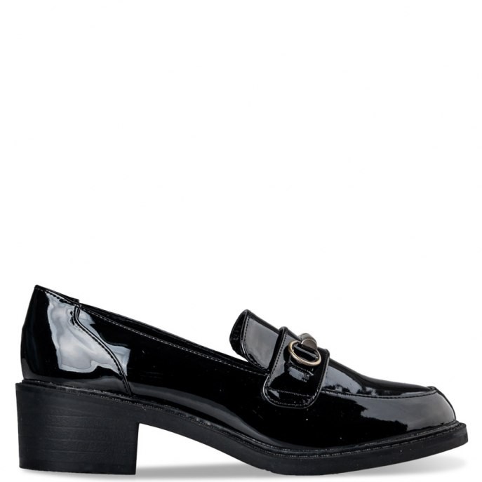 ENVIE SHOES Γυναικεία Παπούτσια Μοκασίνι V36-18288-34 Μαύρο φωτογραφία