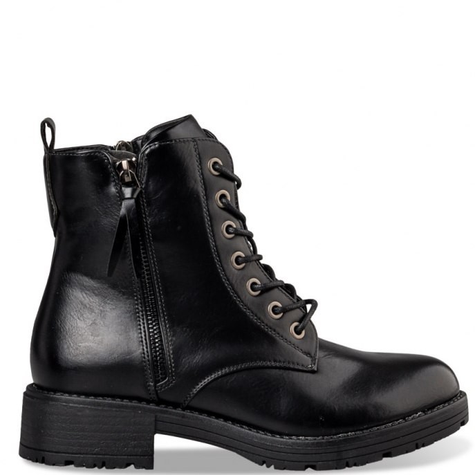 Envie Shoes Γυναικεία Μποτάκια Αρβυλάκια CΟΜΒΑΤ BOOTS V63-18155-34 Μαύρο φωτογραφία