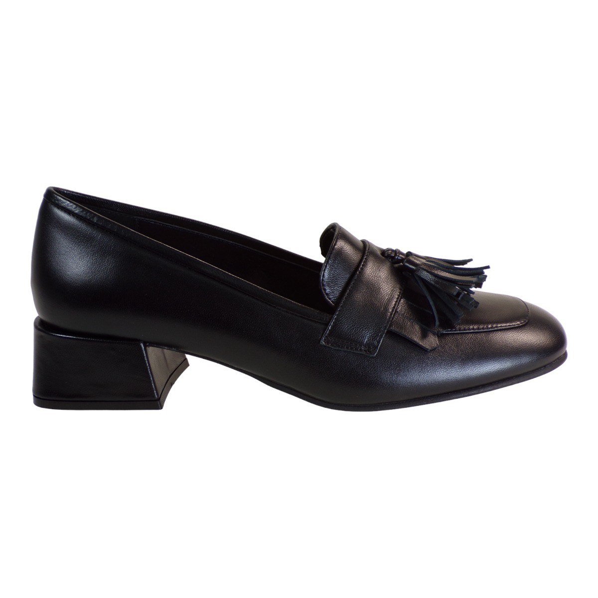 Fardoulis Shoes Γυναικεία Παπούτσια Γόβες 302-03 Μαύρο Δέρμα φωτογραφία