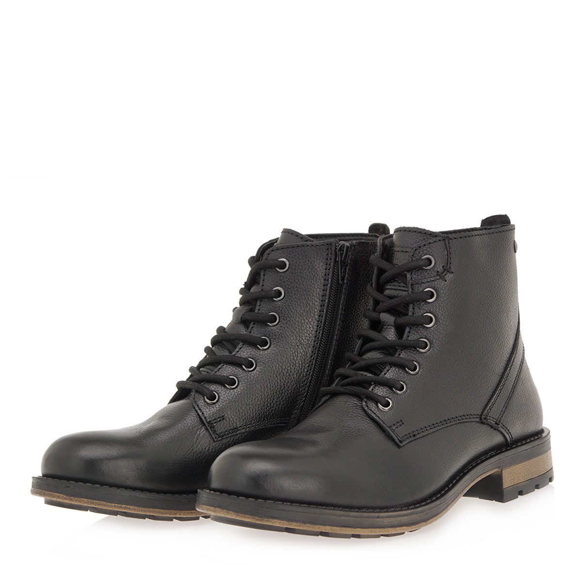 JK LONDON Ανδρικά παπούτσια Αρβυλάκια 26X-822 Μαύρο Δέρμα R526X8222002 φωτογραφία