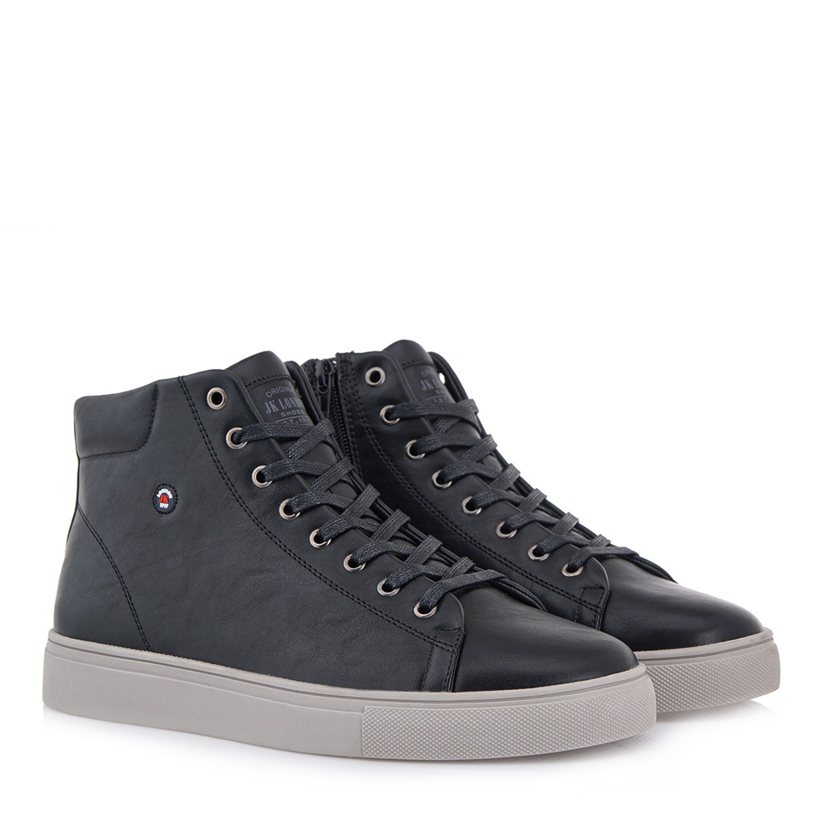 JK LONDON Ανδρικά Μποτάκια Sneakers 700-131 Mαύρο R57001311001 R57001311001