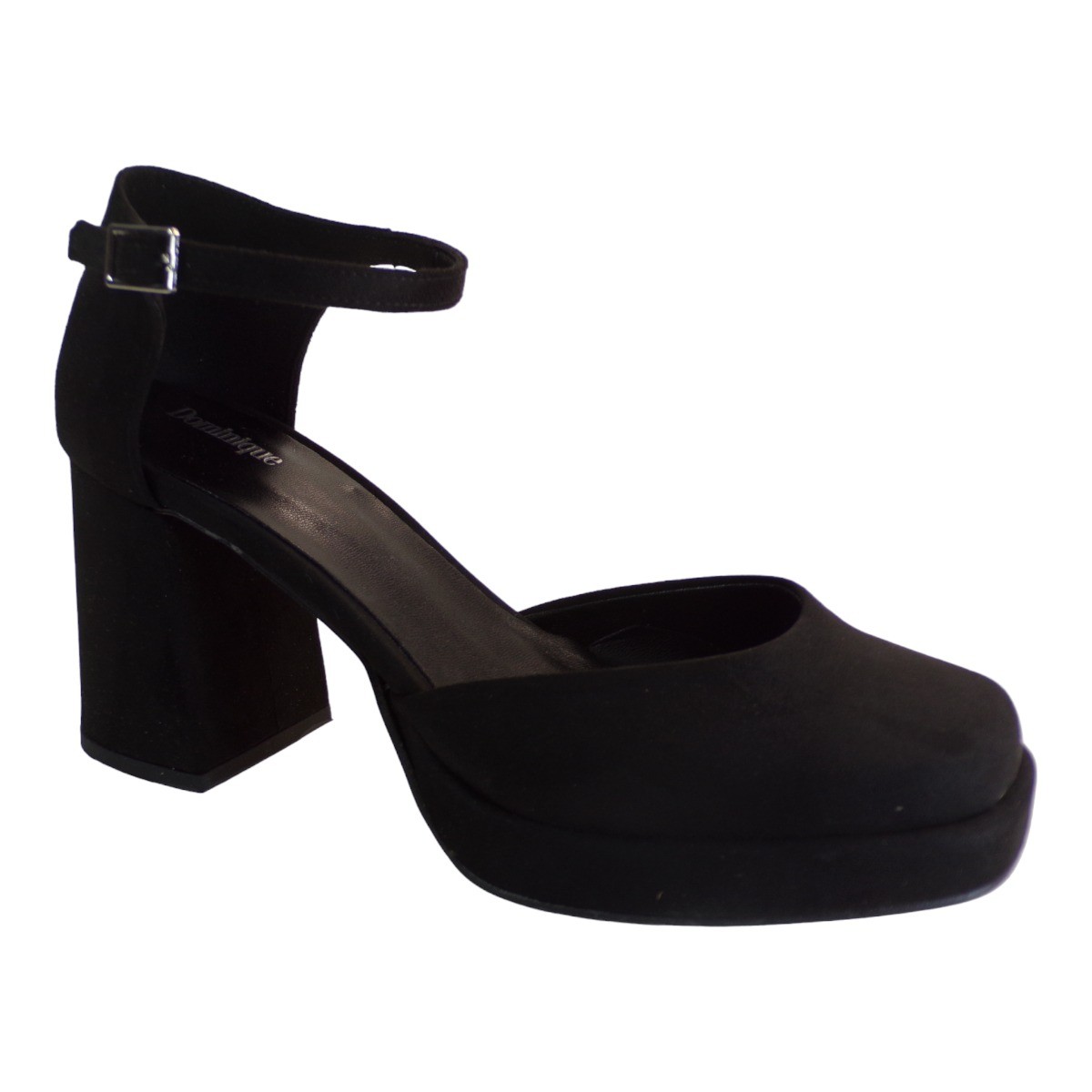 Dominique Shoes Γυναικεία Παπούτσια Γόβες 77183 Μαύρο Καστόρι