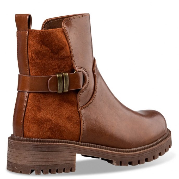 Envie Shoes Γυναικεία Μποτάκια CASUAL BOOTIES V57-18191-26 Κάμελ φωτογραφία