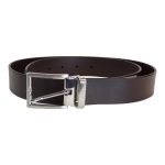 GUESS Ανδρικές Ζώνες CLASSIC BERT BM7795P4135-DKB Καφέ