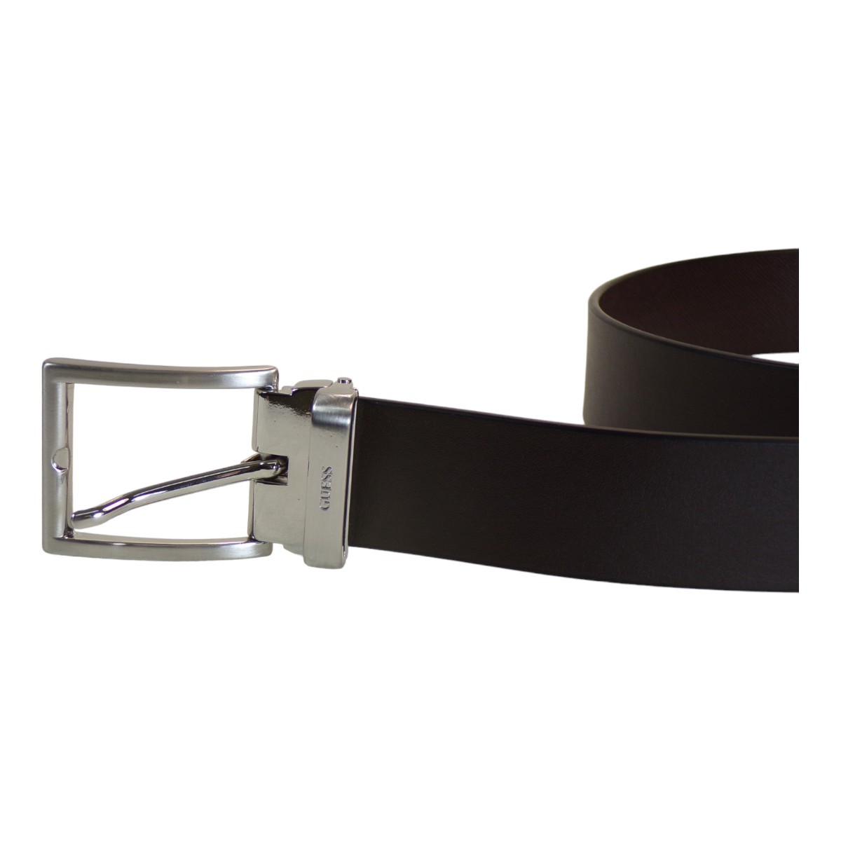 GUESS Ανδρικές Ζώνες CLASSIC BERT BM7795P4135-DKB Καφέ φωτογραφία