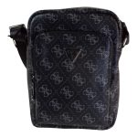 GUESS Τσάντες MILANO XBODY ΑΝΔΡΙΚΕΣ Ώμου-Χιαστί HMEVZLP3163-DAB Μαύρο-Γκρί