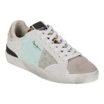 Pepe jeans LANE SHINE Sneakers Γυναικεία Παπούτσια PLS00010-508 Mπλέ-Λευκό