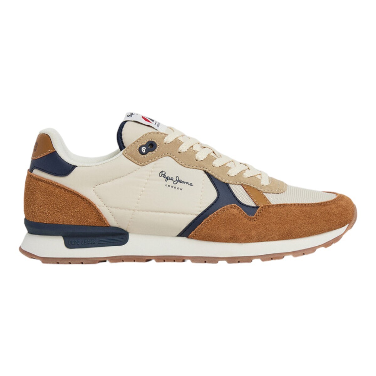Pepe jeans BRIT MIX M Sneakers Ανδρικά Παπούτσια PMS40006-859 Ταμπά Ταμπά