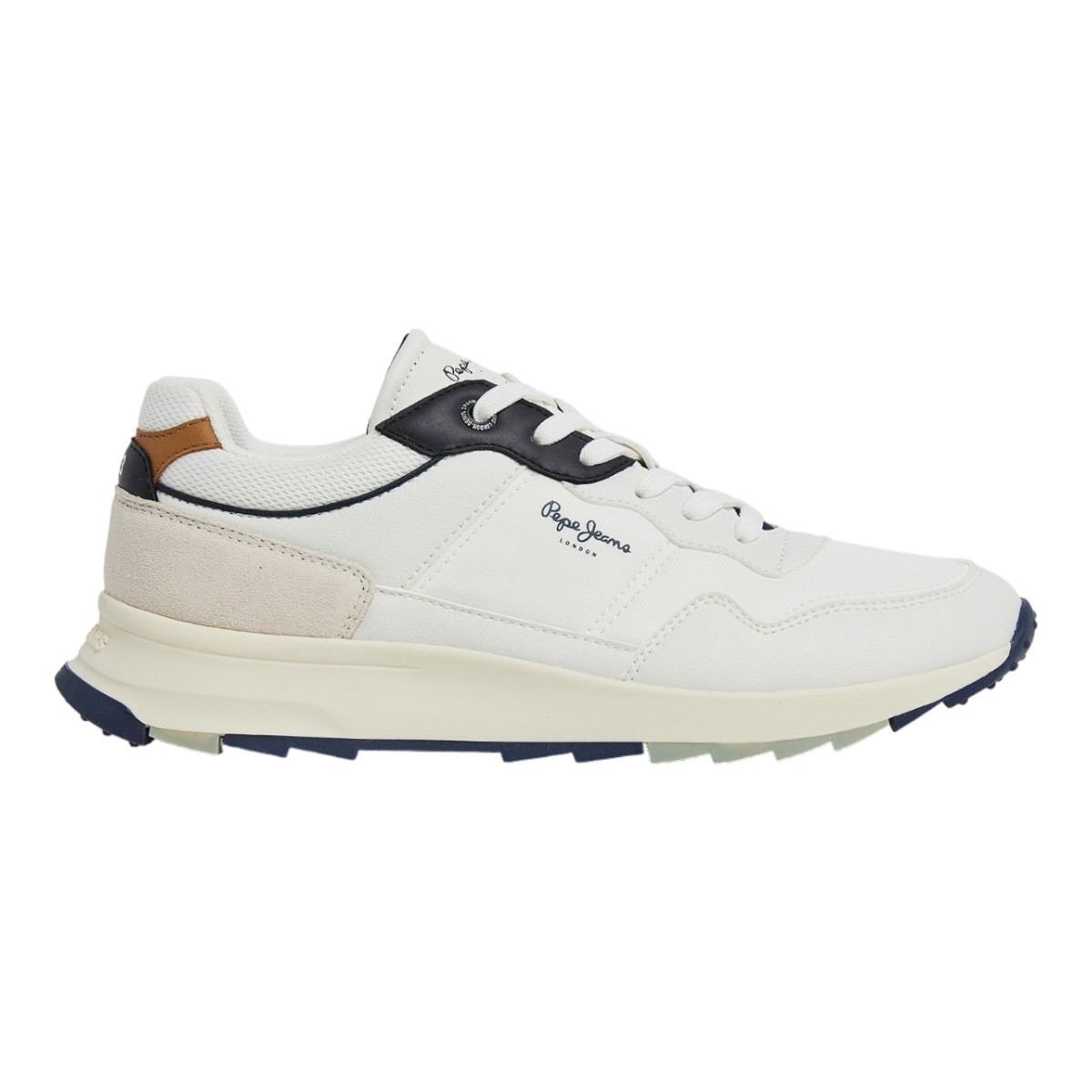 Pepe jeans JOY TOUR M Sneakers Ανδρικά Παπούτσια PMS60007-800 Λευκό Λευκό