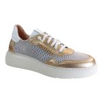 Hispanitas Γυναικεία Sneakers Αθλητικό OCEANIA-4 HV243412 Χρυσό-Λεύκο