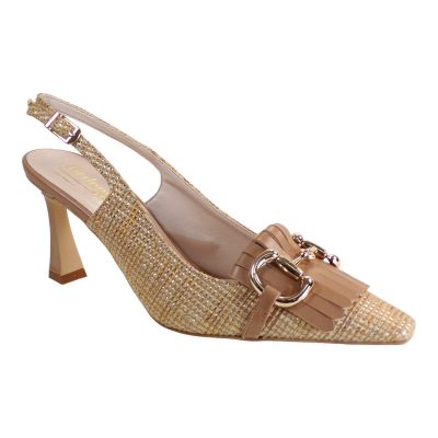 Fardoulis Shoes Γυναικεία Παπούτσια Γόβες 747-10Α Ταμπά Ψάθα