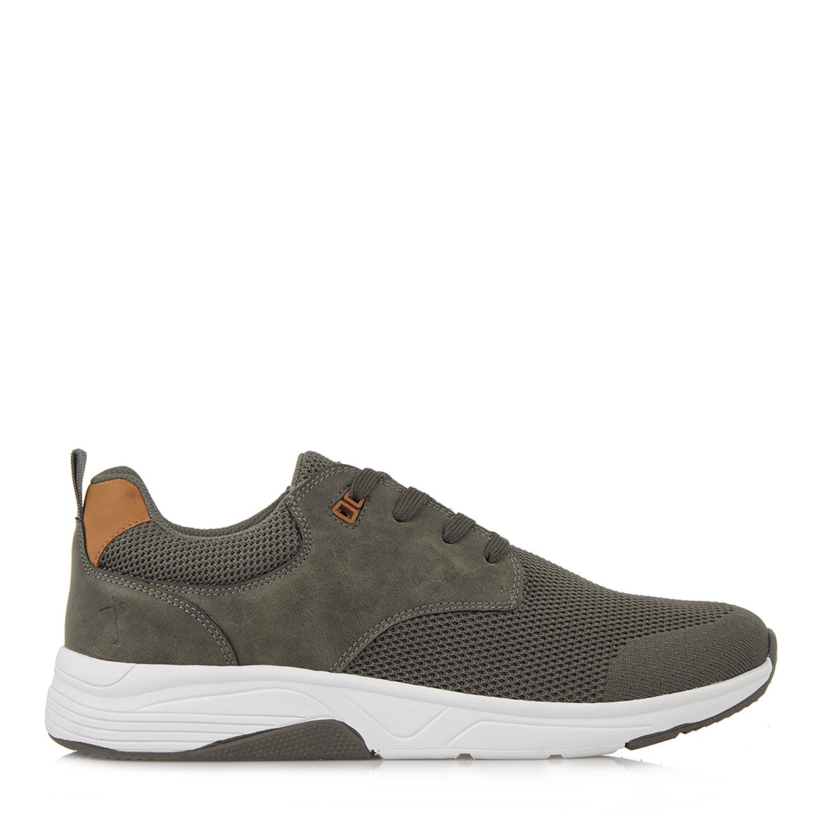 Renato Garini Ανδρικά παπούτσια Sneakers 65V-777 Χακί Ταμπά S565V777275Α φωτογραφία