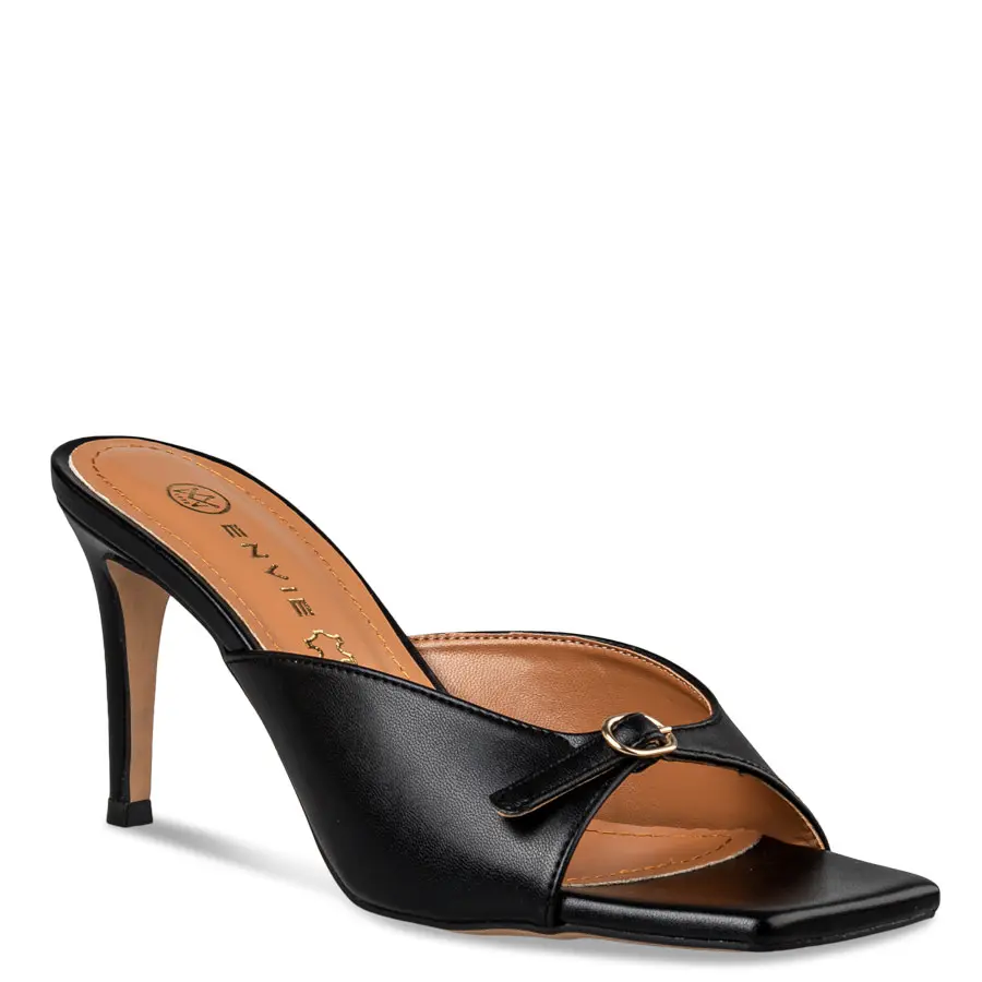 Envie Shoes Γυναικεία Παπούτσια Πέδιλα E02-19066-34 Μαύρο