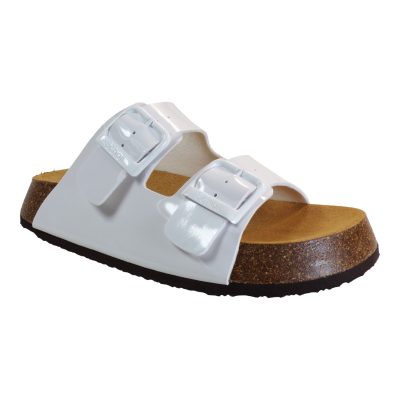 Scholl Γυναικεία Σανδάλια Ανατομικά Δερμάτινα NOELLE F31146-1065 Λευκό