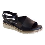 DORKING BY Fluchos Γυναικεία Παπούτσια Πέδιλα 60496 TEXAS D8771-ΤΧ Μαύρο